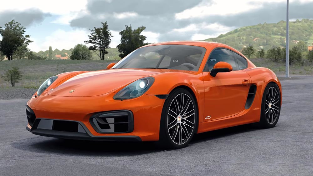 Porsche Cayman GTS 981