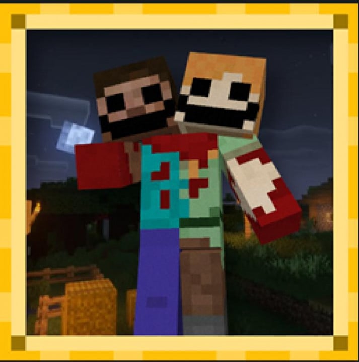 Two-Headed Steve And Alex [Minecraft 1.19.2]