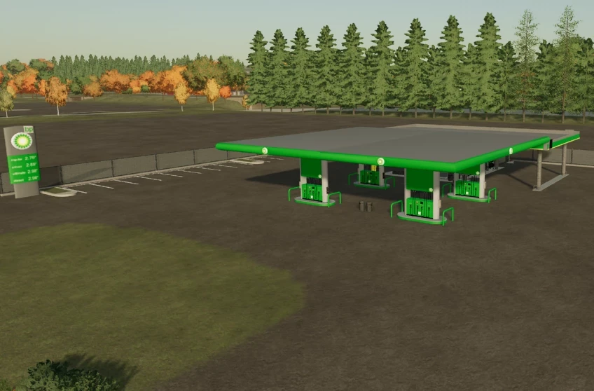 BP Gasoline station v 1.0 - FS 22