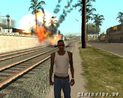 Realistic car explosion [cleo]