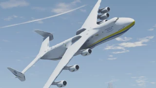 Antonov AN-225 Mriya (largest plane in the world)