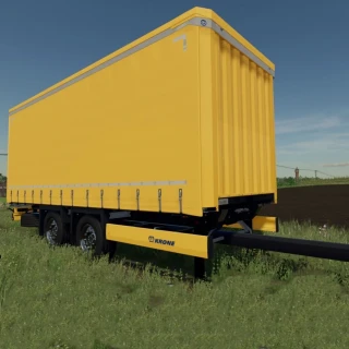KAMAZ 6520 Curtain+Tandem Trailer v 1.0 thumbnail 6