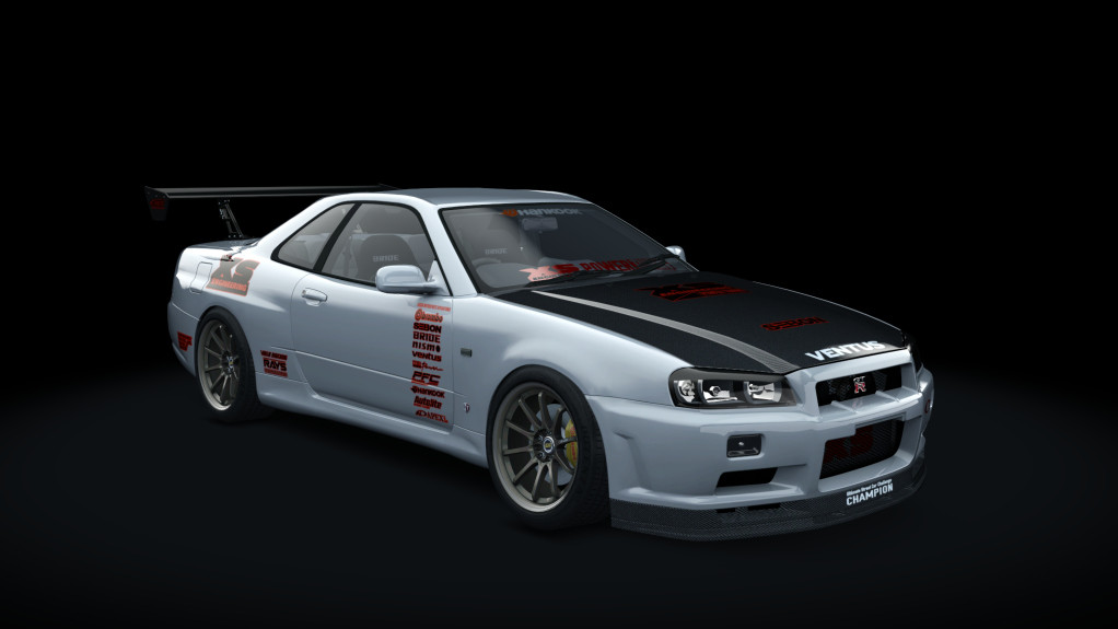 Nissan Skyline GT-R BNR 34 KNM N Line