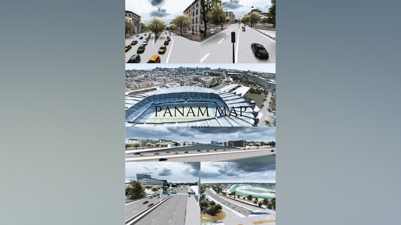 Panam Map By LanD