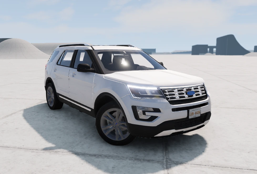 2016 Ford explorer 1.1 - BeamNG.drive