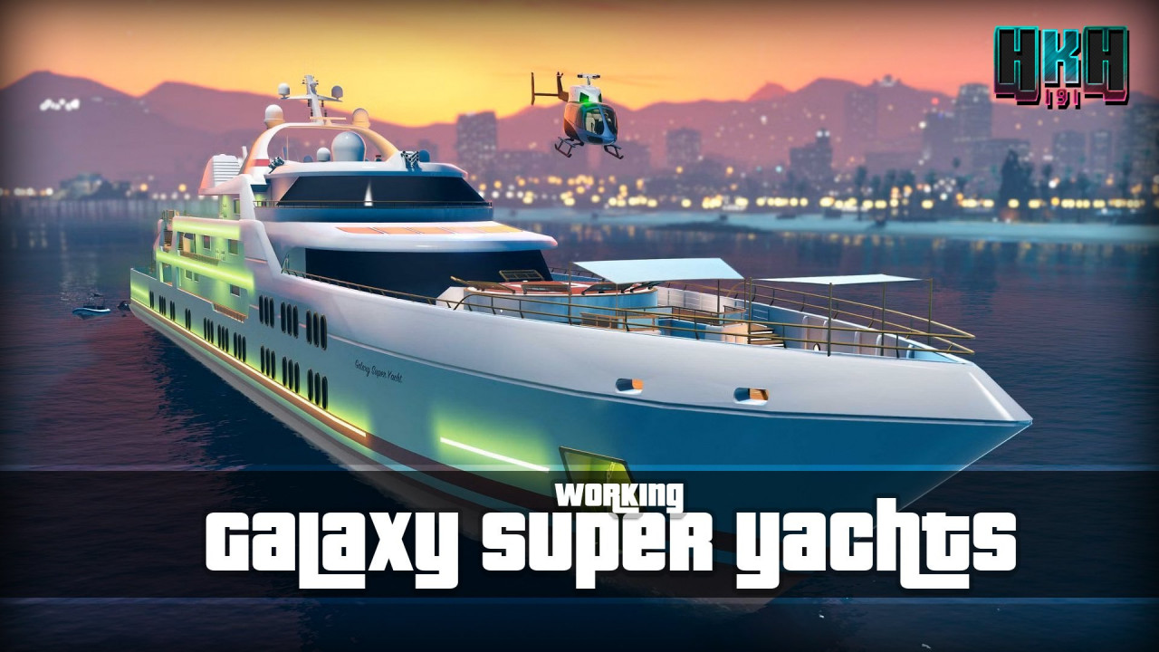 Working Galaxy Super Yacht Mod
