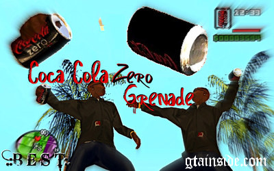 Coca Cola Zero Grenade