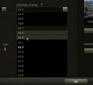 Extended Interface Scaling