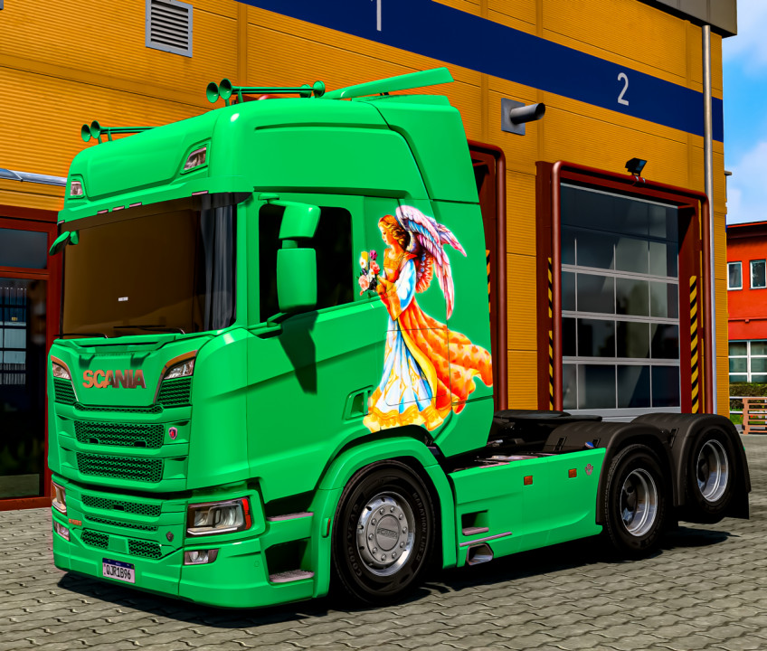 SCANIA R NTG ANGEL GUARD SKIN