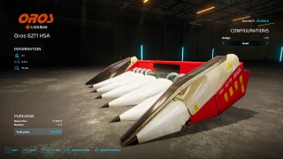 Oros 6211 HSA Corn Header 1.0.0.0 thumbnail 7