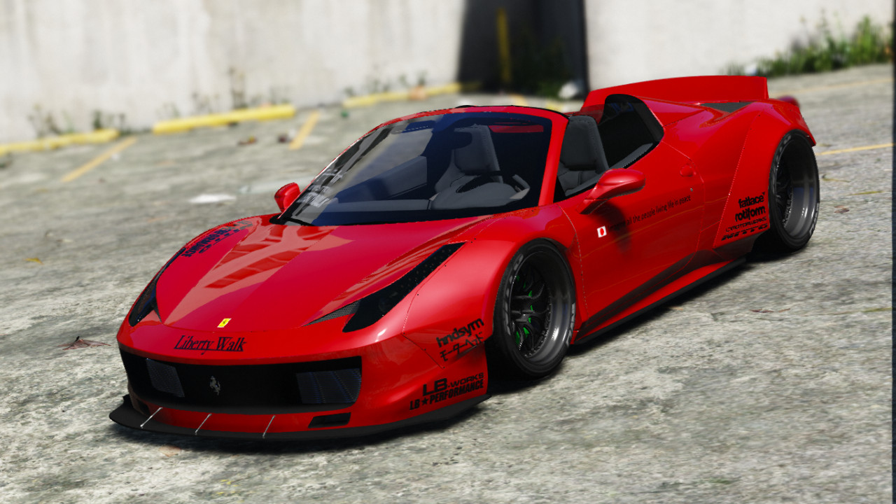 Liberty Walk Ferrari 458 Spider