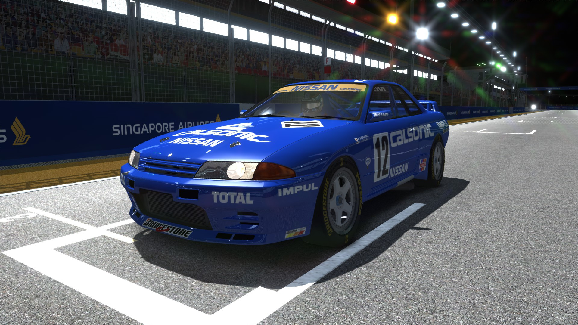 NISSAN SKYLINE BNR32 Gr.A CALSONIC 1990 image 1