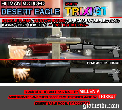 Silenced Desert Eagle