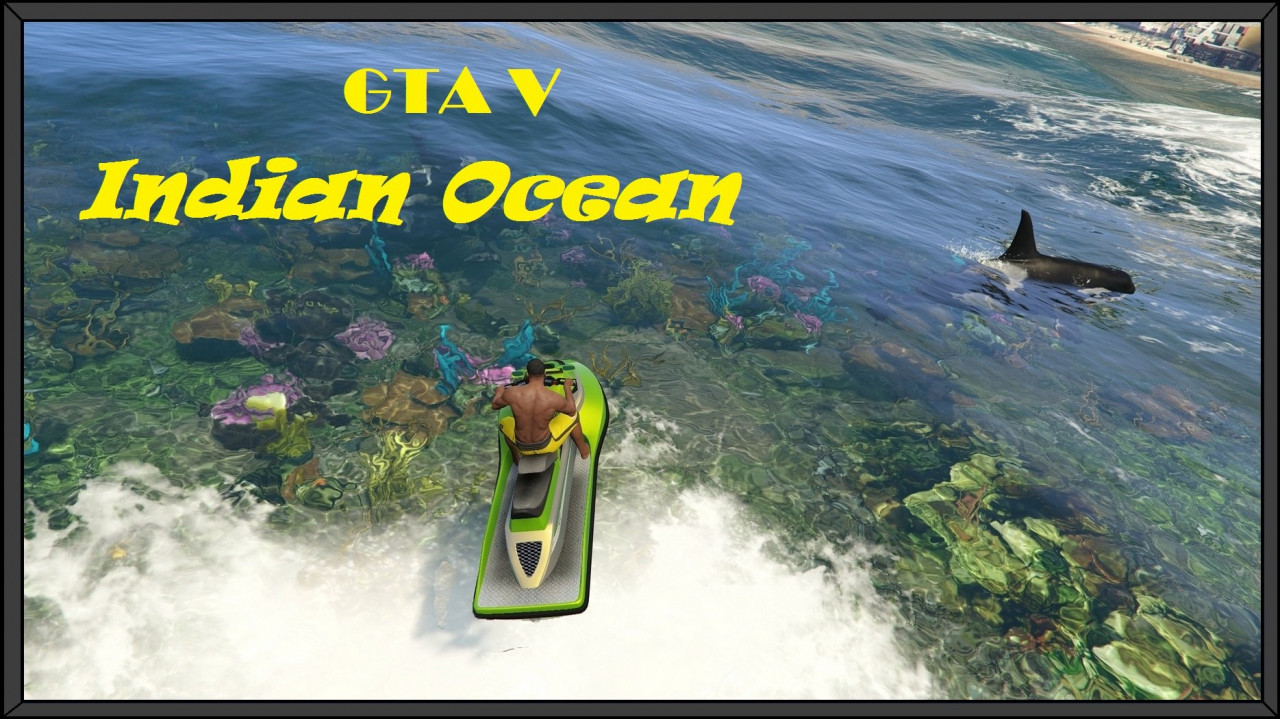 Indian Ocean (Clear Ocean Water)
