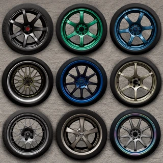 Download Brdracing Wheel Pack - BeamNG.drive - ModLand.net