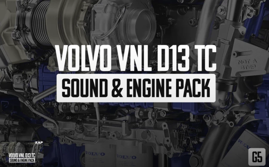 Volvo VNL D13TC Sound Pack 1.0.1