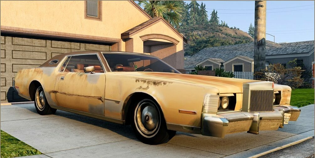 Lincoln Continental Mark IV Professor Garfield Edition