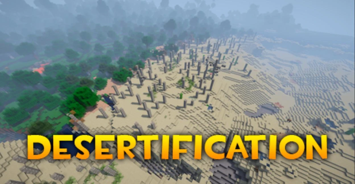 Desertification mod [Minecraft 1.20.4, 1.20.1] v0.9.1 - Minecraft