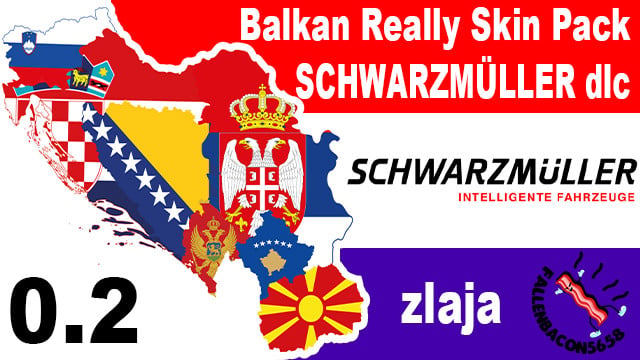Balkan Really Skin Pack SCHWARZMÜLLER