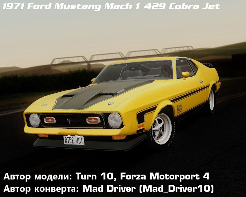 Ford Mustang Mach 1 429 Cobra Jet