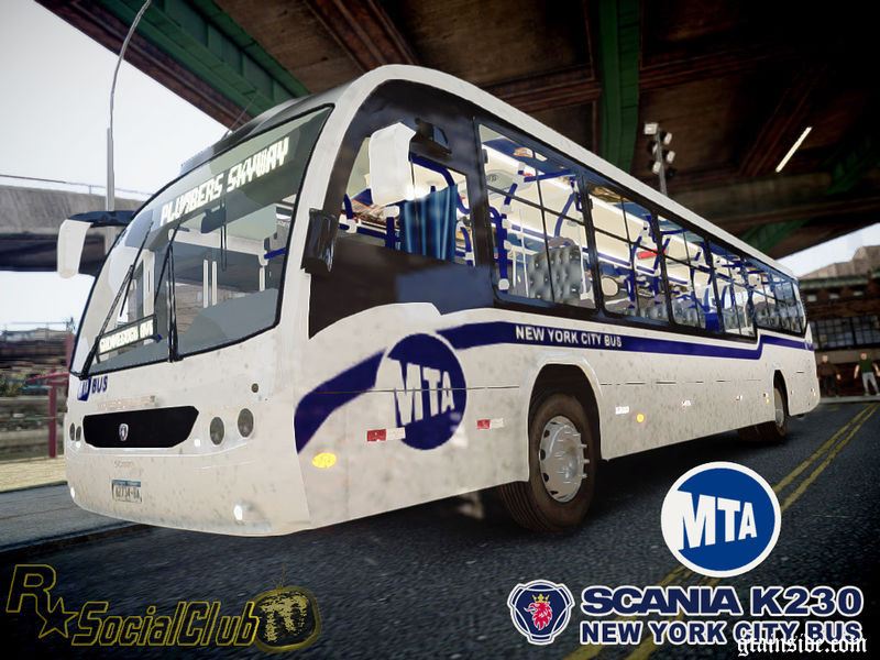 Scania K230 MTA New York City Bus