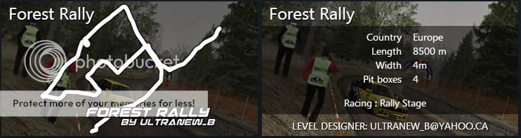 Forest Rally (Fictional, Scratch Made, Rally Stage)