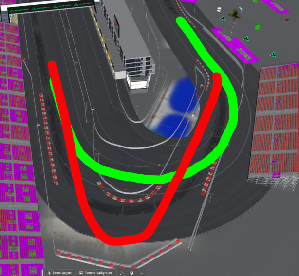 F1 Las Vegas 2023 Grand Prix Layout. image 11