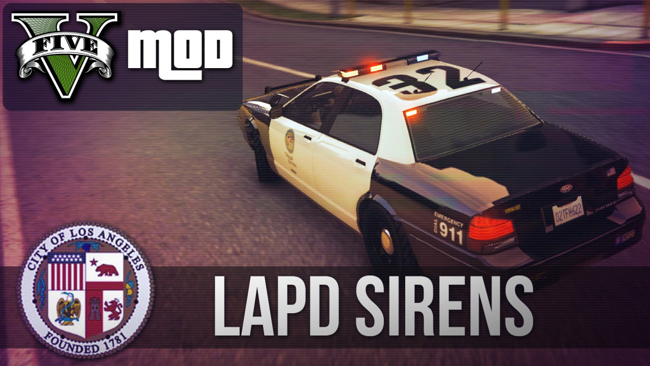 Real LAPD Sirens (Fed Sig SS2000)