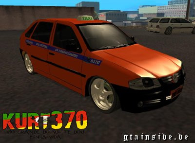 Taxi Gol G4 de Porto Alegre