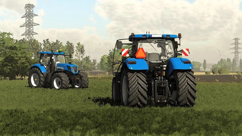 New Holland t7Ac