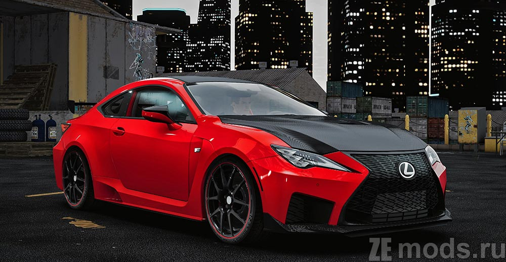 Lexus RC F Track Edition for Assetto Corsa