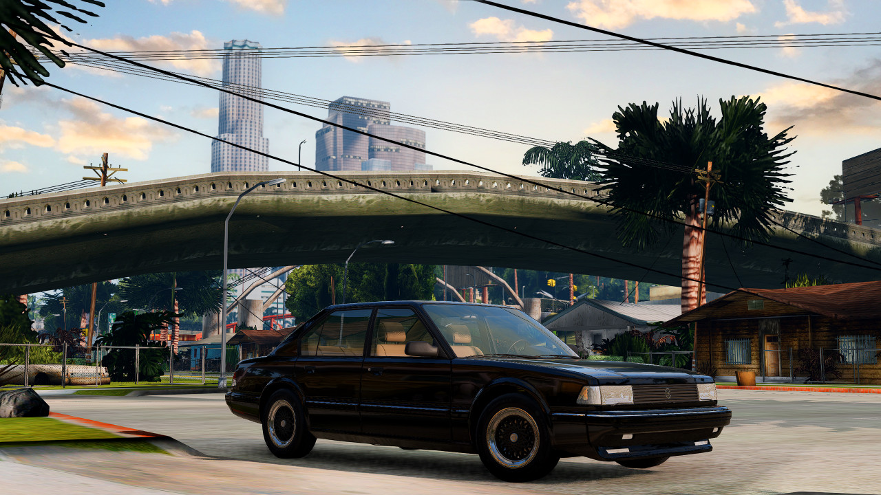 GTA San Andreas - Los Santos map for BeamNG