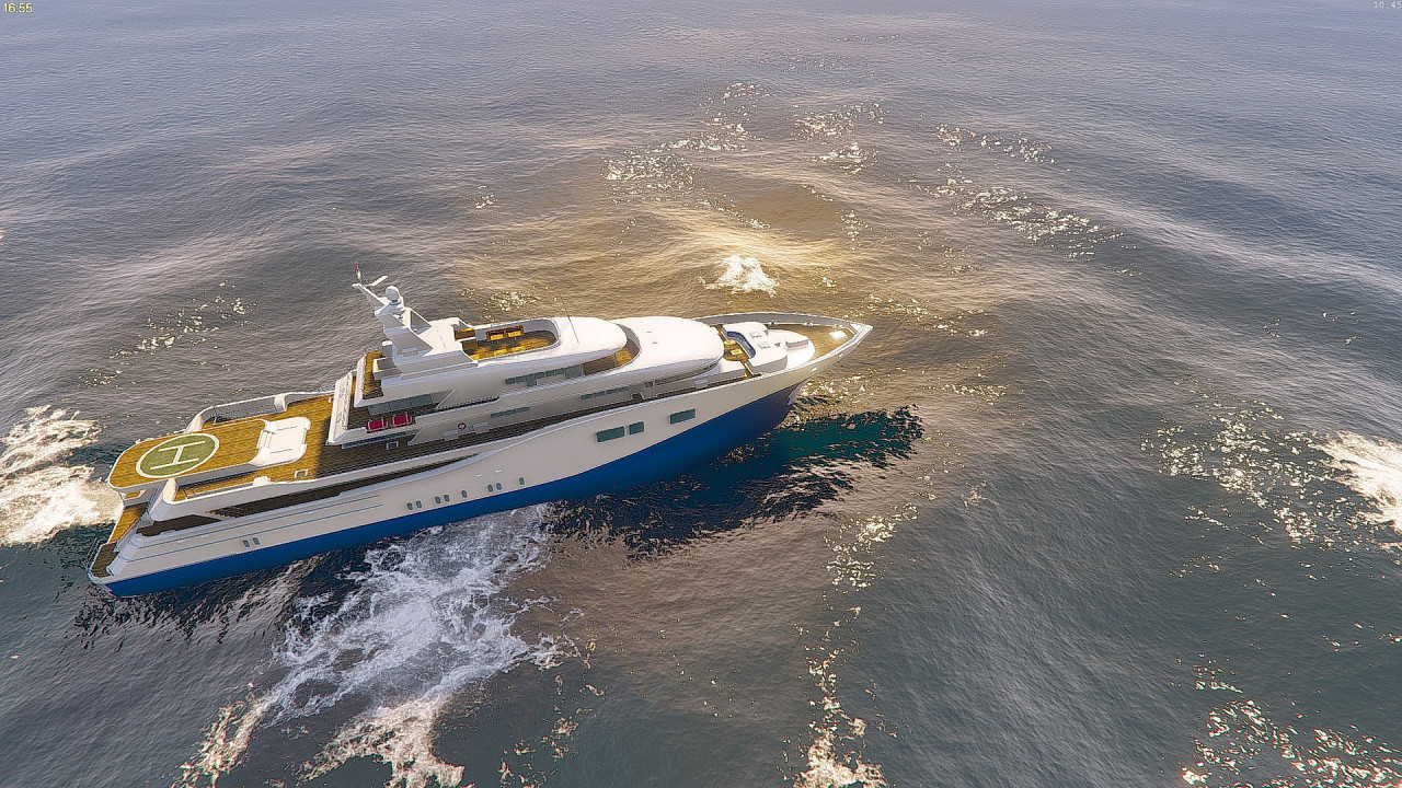 Drivable Yacht IV