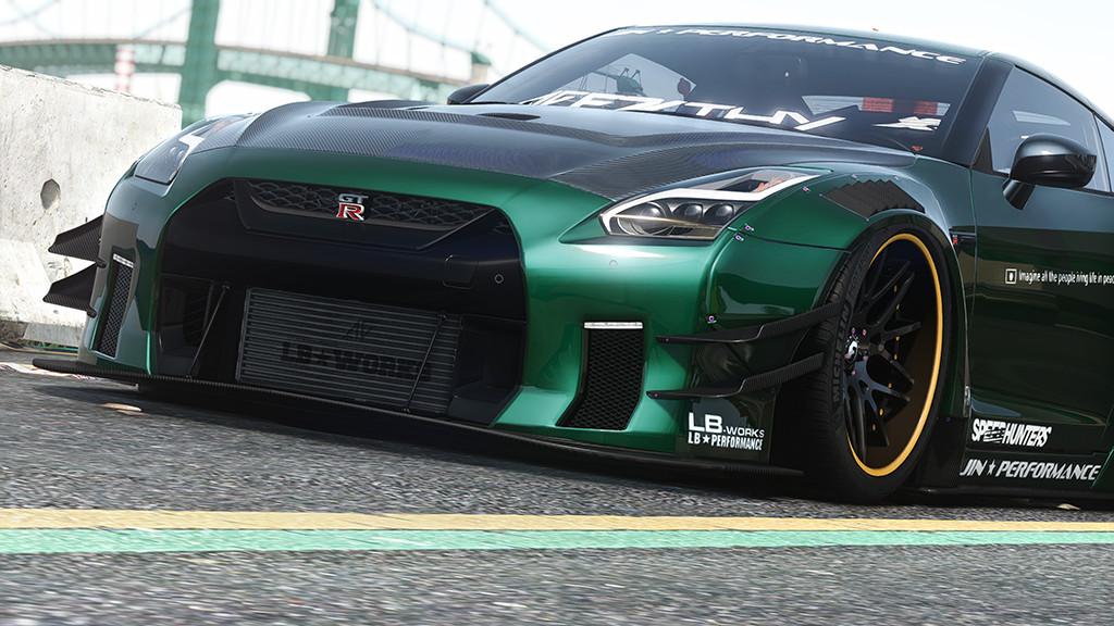 2019 Nissan GT-R Liberty walk LB Performance (The second generation)