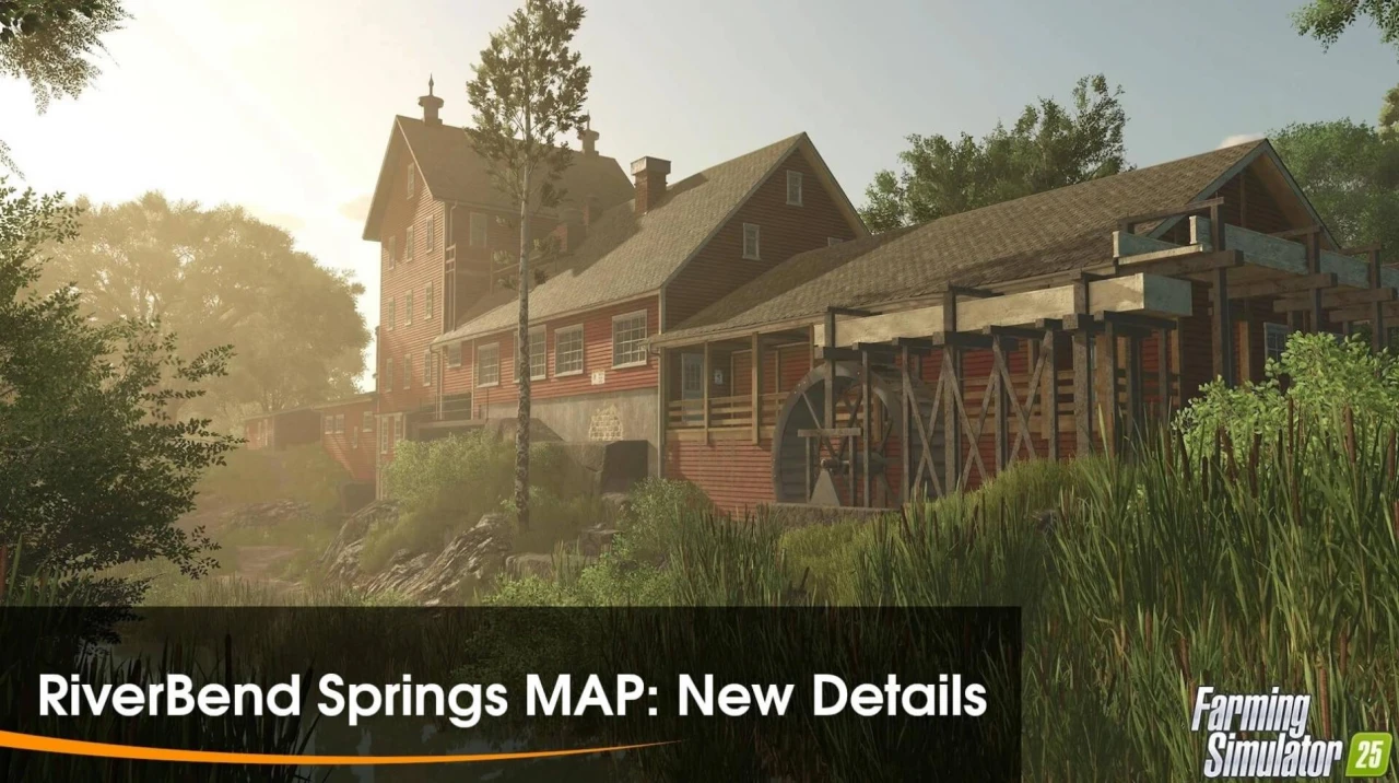 RiverBend Springs Map for FS25: New Details