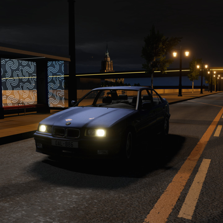 BMW E36 Baked Optics