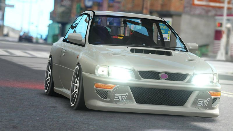 Subaru Impreza 22B Street
