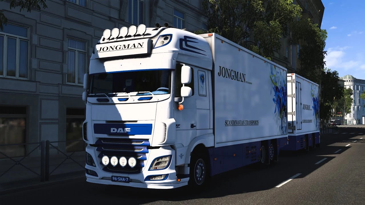 DAF XF 116 Flower Shuttle