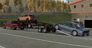 wedge trailer