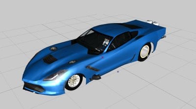 Corvette C7: Funny Car Dragster
