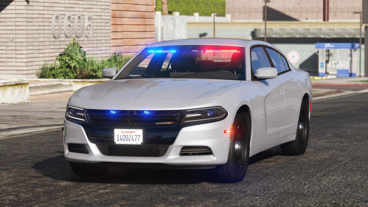 2018 Dodge Charger - Los Santos Police Department (LSPD/LAPD) Unmarked