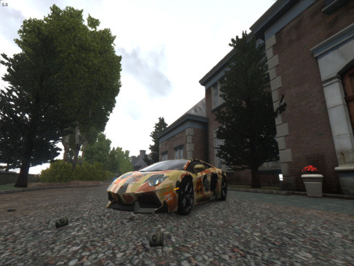 Lamborghini Aventador Army Paintjob