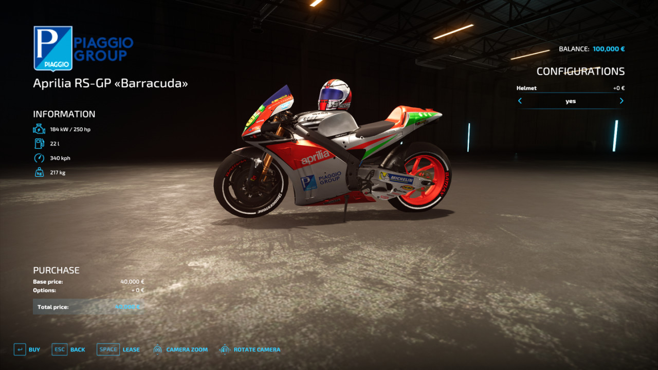 Aprilia RS-GP Barracuda