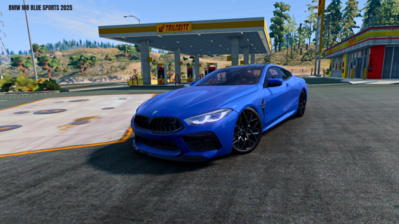 BMW M8 BLUE SPORTS 2025