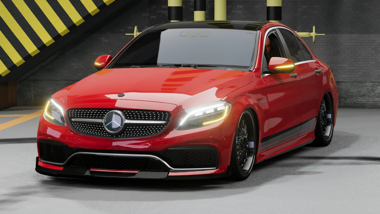 Mercedes-Benz AMG V8 C63S W205 Revamp