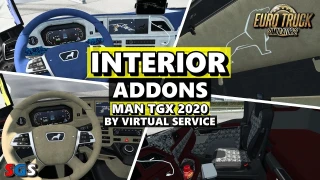 Insanux Custom Interior for MAN TGX 2020 v1.1 thumbnail 5