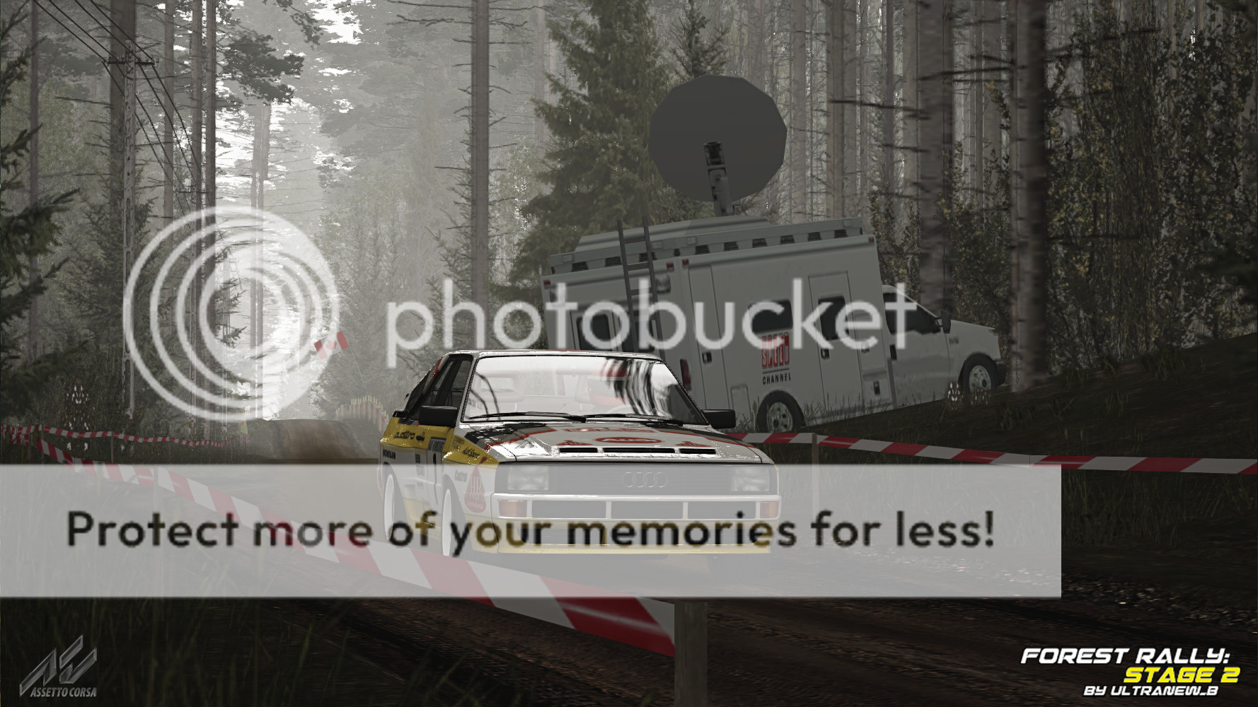 Forest Rally: Stage 2 (fictional, scratch made, rally stage) image 4