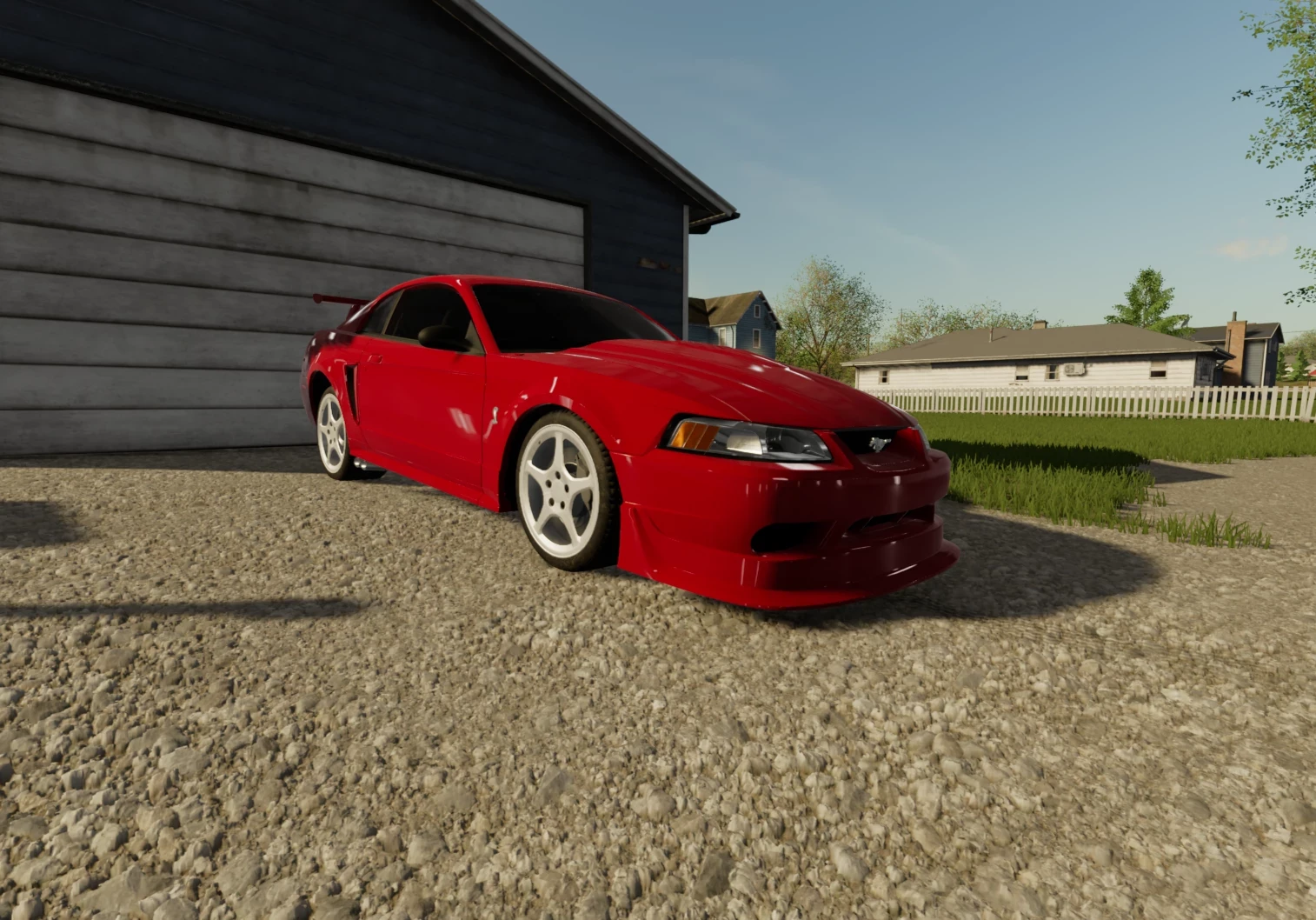 AUTOart 1/18 Ford Mustang Cobra R 2000 - Rouge, édition Collectionneur