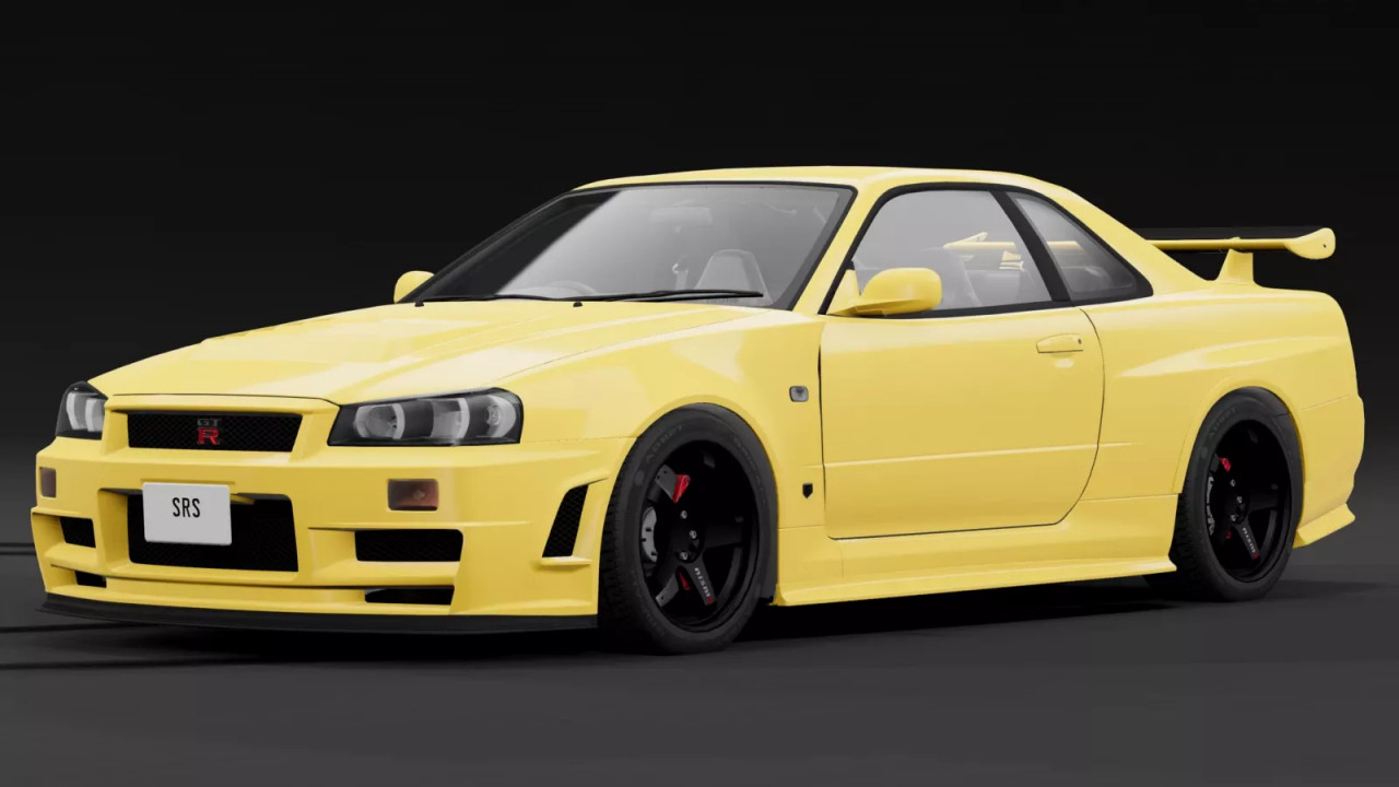 Nissan Skyline R34 Realistic-