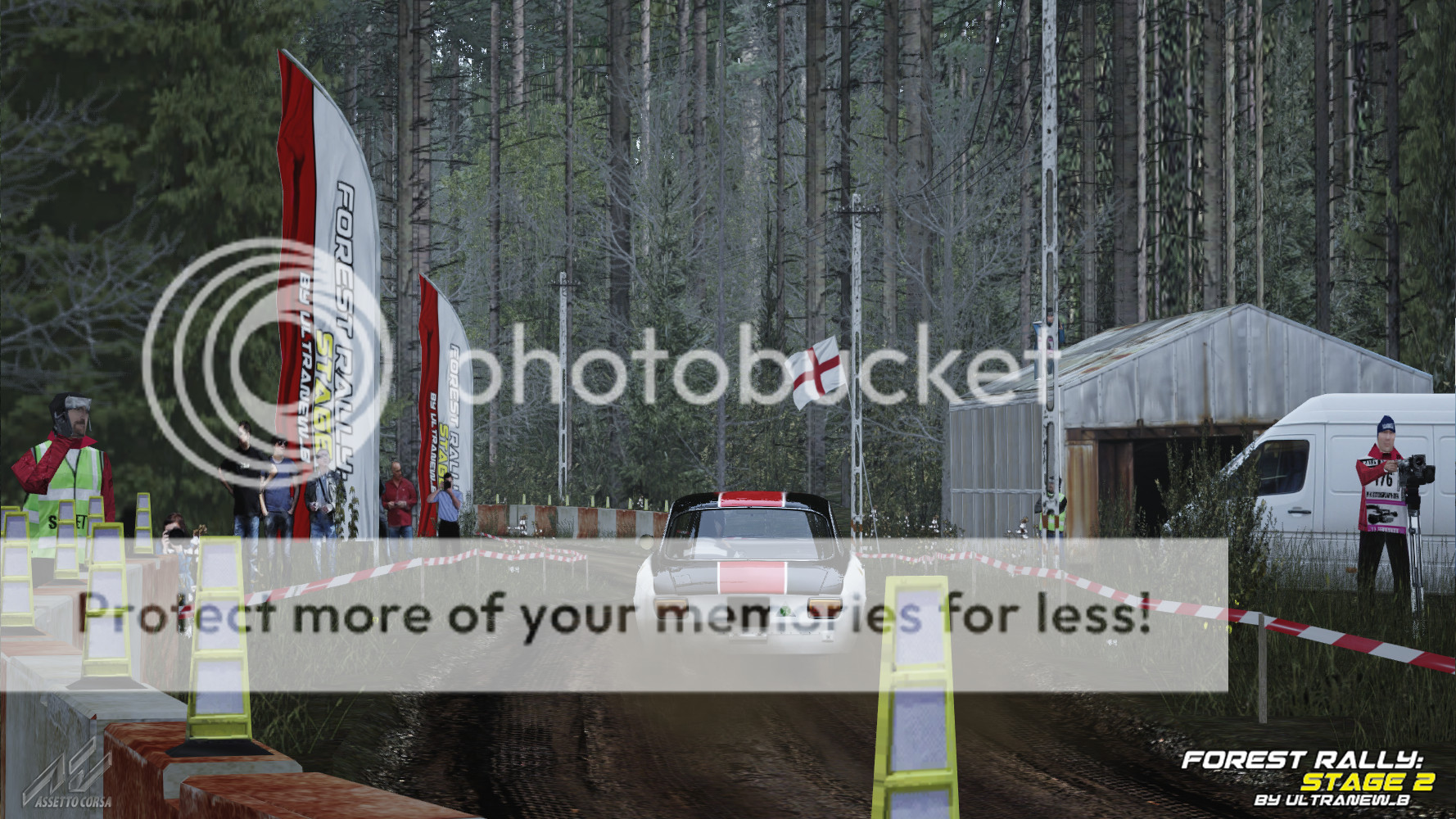 Forest Rally: Stage 2 (fictional, scratch made, rally stage) image 6